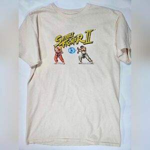Street Fighter‎ T-Shirt Mens Medium Capcom 80s Gaming Graphic Retro Inspired Tee